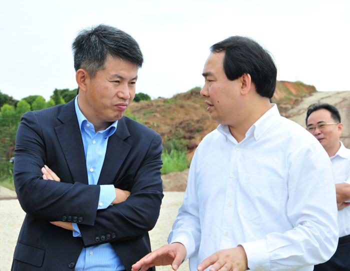 北大光華管理學(xué)院院長蔡洪濱第二次蒞揭考察調(diào)研