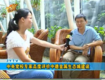 中央黨校專家高度評(píng)價(jià)中德金屬生態(tài)城建設(shè)